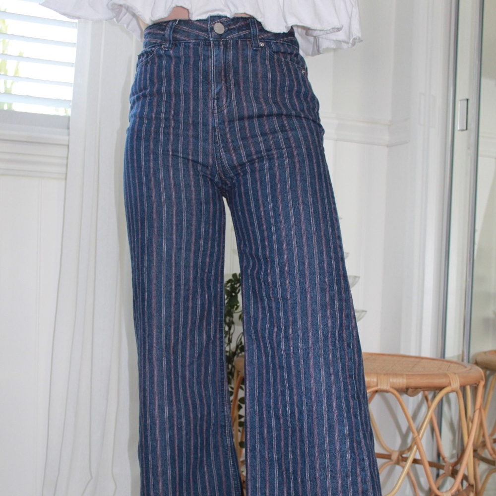 Cropped Wide Leg Pants